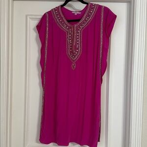 Calypso St. Barth Fuchsia Tunic